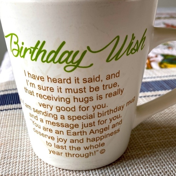 Earth Angels Birthday mug - Picture 2 of 4
